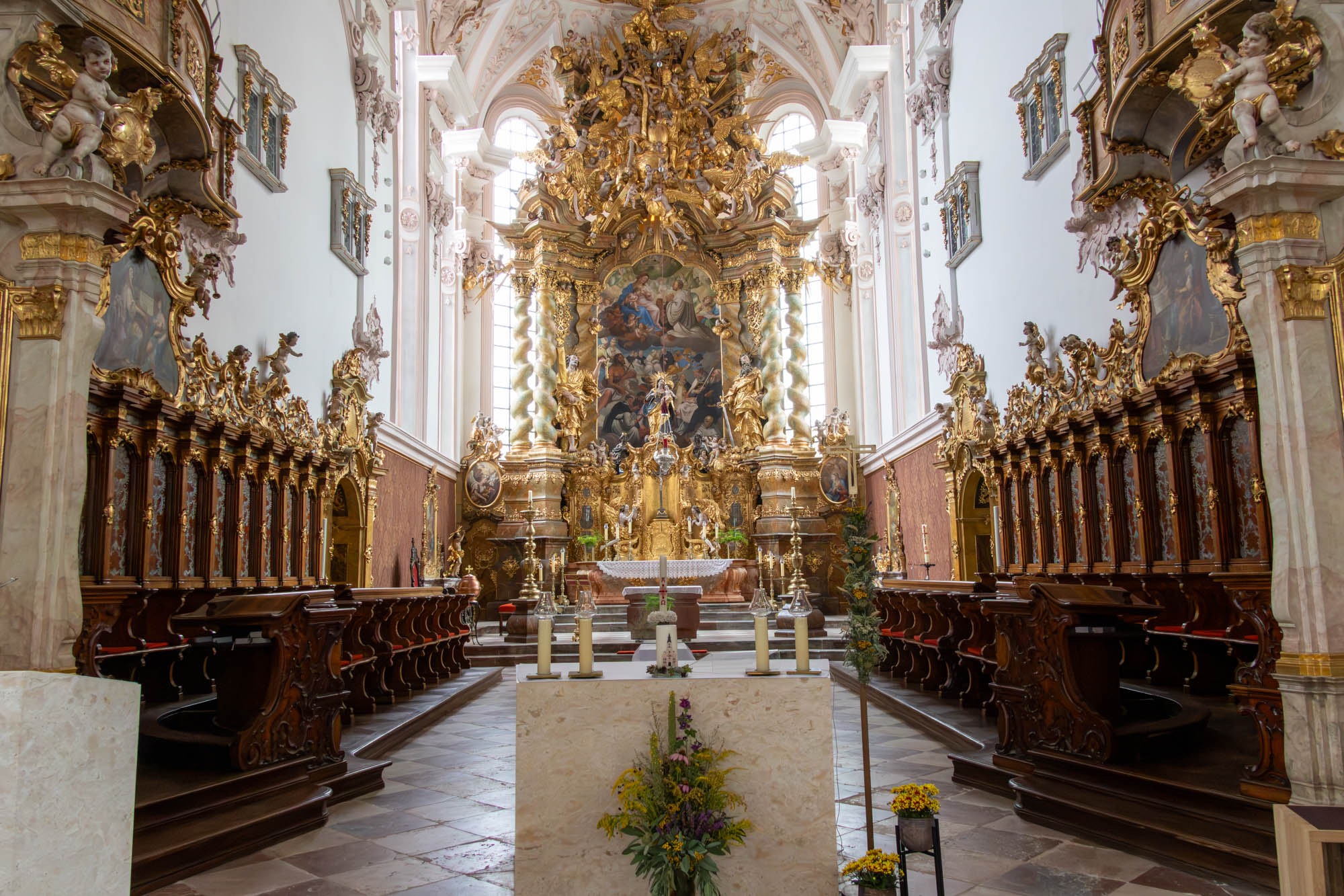 Besuch des Klosters Aldersbach
